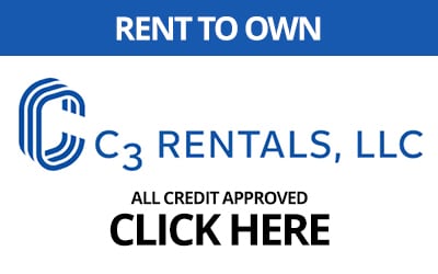 rent to own, c3 rentals, all credit approved financing