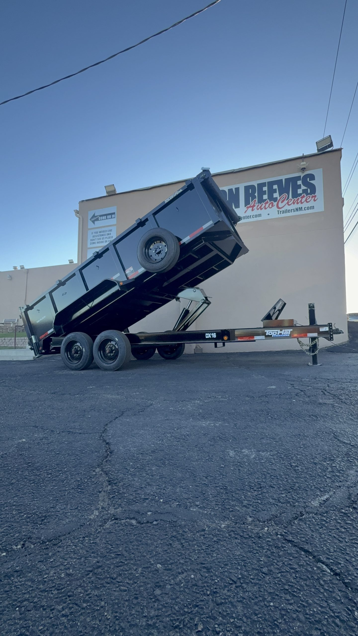 2026 Top Hat DX16-16X83-17.5E-H Trailer- #0722