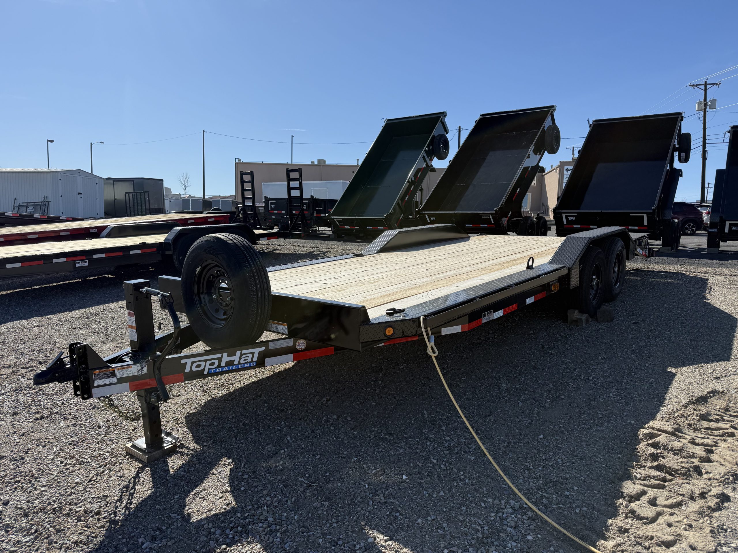 2026 Top Hat Trailers WDO22X83-14E-F- #4081